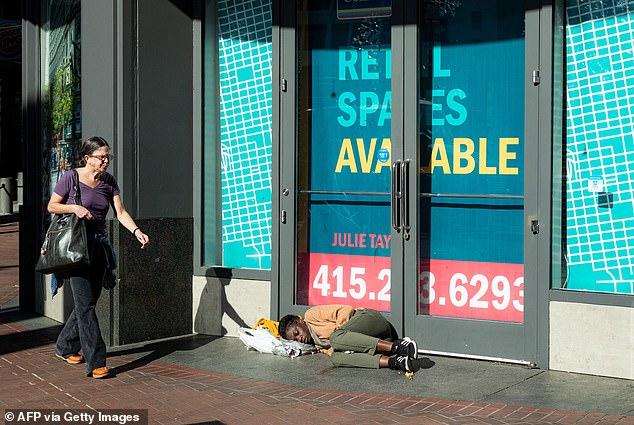 The street then runs more than a mile north along some of the city's most problem areas, which, as the photos of the stripped storefronts show, are continuing to affect businesses