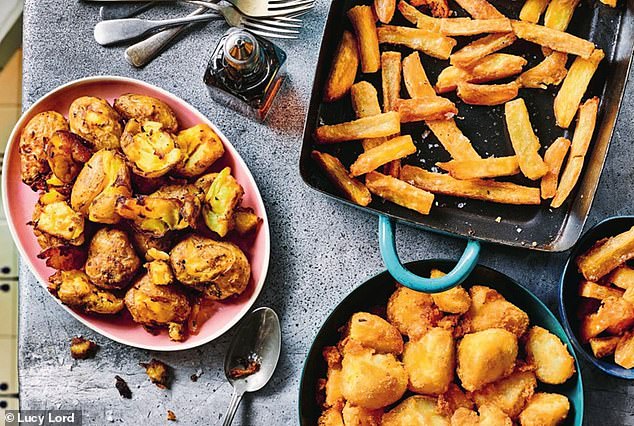 However you are planning on cooking your potatoes, understanding how much starch they contain is key to getting the texture you want in your dish (file photo)